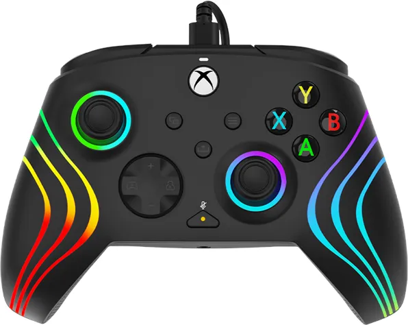 PDP Afterglow Wave Wired Controller - Schwarz - Controller - Microsoft Xbox One