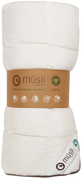 Kapok-Bettdecke Junior - Creme