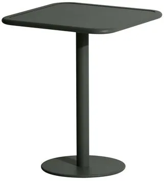 Petite Friture WEEK-END Café Tisch Glasgrün