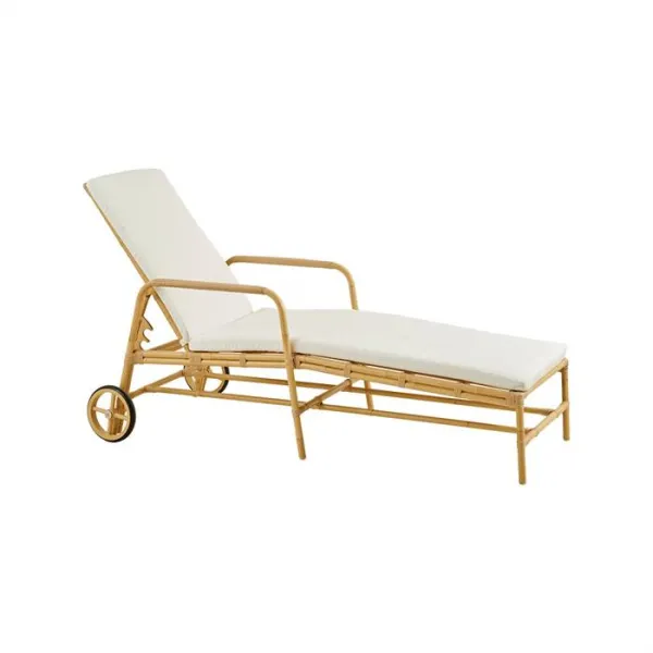 Sika Design Josephine Liegestuhl - Natur - Ohne Kissen