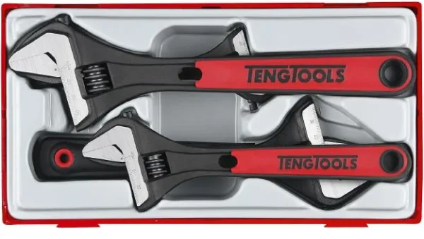 Teng Tools verstellbarer Schraubenschlüsselsatz TTADJ04, 4-teilig