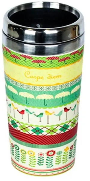 Bambus Thermo Cup Carpe Diem (500 ml)