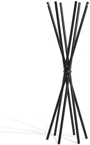 Møbel Copenhagen Coat Kleiderständer Schwarz lackierte Esche/Satin Schwarz
