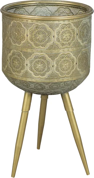 DUTCHBONE Botanischer Pflanzenschutz M - Messing Eisen